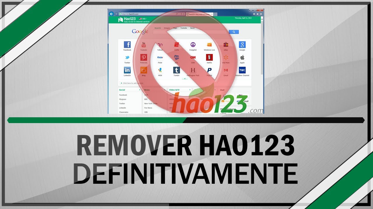 [Tutorial] Como "Remover Hao123" definitivamente do meu Computador