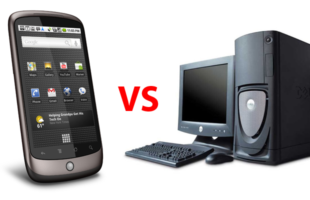 Qual dispositivo é mais popular Atualmente o celular ou o computador?