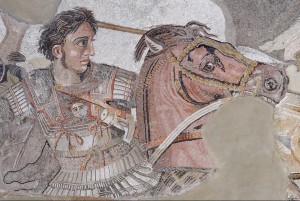 Mosaico de Alexandre, o Grande.