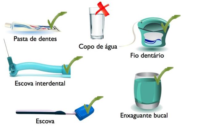 Material para escovar os dentes
