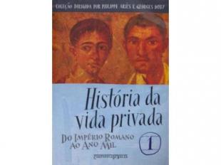 História da Vida Privada - Vol. 1 - Ed. de Bolso