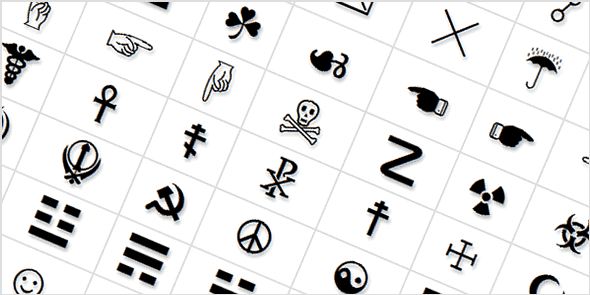 ❤ Símbolos para Copiar ツ ☞ ϟ ✞ ꧁꧂༒☬ Carinhas e Emojis