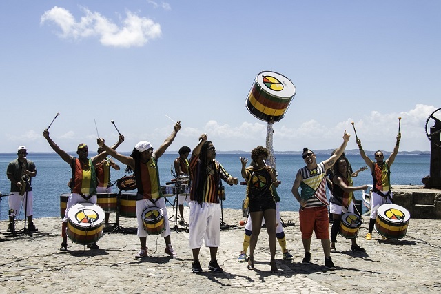 Banda Olodum divulga Bahia na Itália e na Alemanha - foto: Magali Moraes/Divulgação
