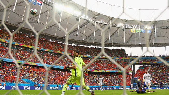 A Arena Fonte Nova, abençoada com gols para todo lado