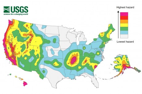 Why Is Wal Mart Preparing For A Major Earthquake On The New Madrid Fault? Earthquake Map 460x306