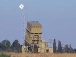 Iron Dome missile interceptor on the Golan