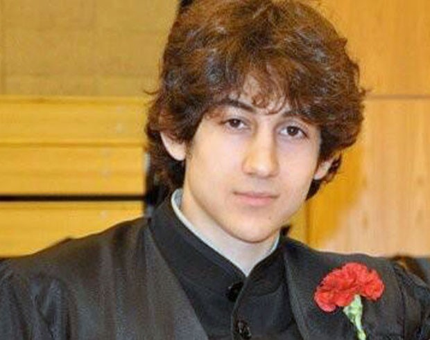 Dzhokhar A. Tsarnaev, suspeito dos atentados em Boston (Foto: Robin Young/AP)