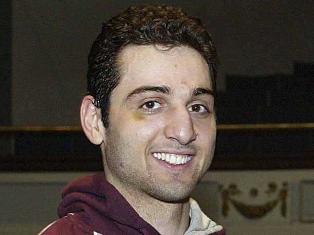 Tamerlan Tsarnaev, de 26 anos, suspeito dos atentados na Maratona de Boston (Foto: Julia Malakie/The Lowell Sun/AP)
