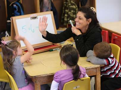 A educação básica tornou-se obrigatória a partir dos 4 anos de idade Foto: Getty Images