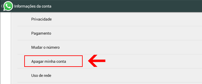 Como Excluir Conta do WhatsApp