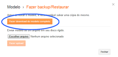 barra de compartilhamento que move blogger