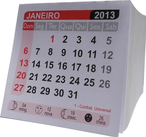 Conheça osTipos de calendários existentes?  