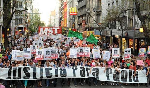 Caso gerou manifestações na Argentina. (Foto: BBC)