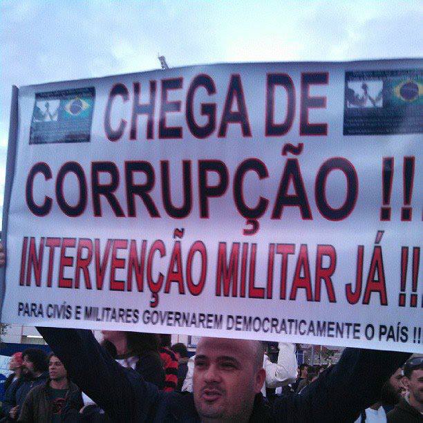 direita protestos